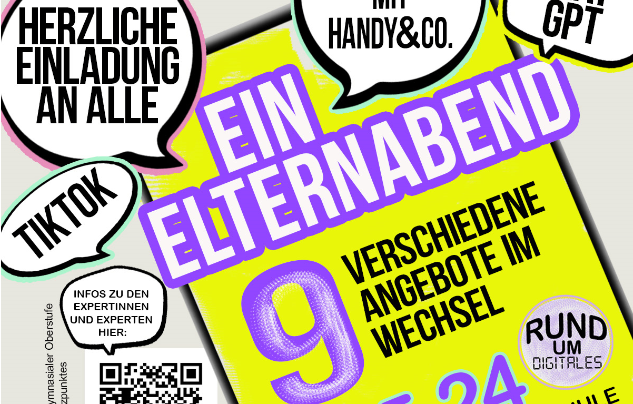 Herzliche Einladung zum etwas anderen Elternabend