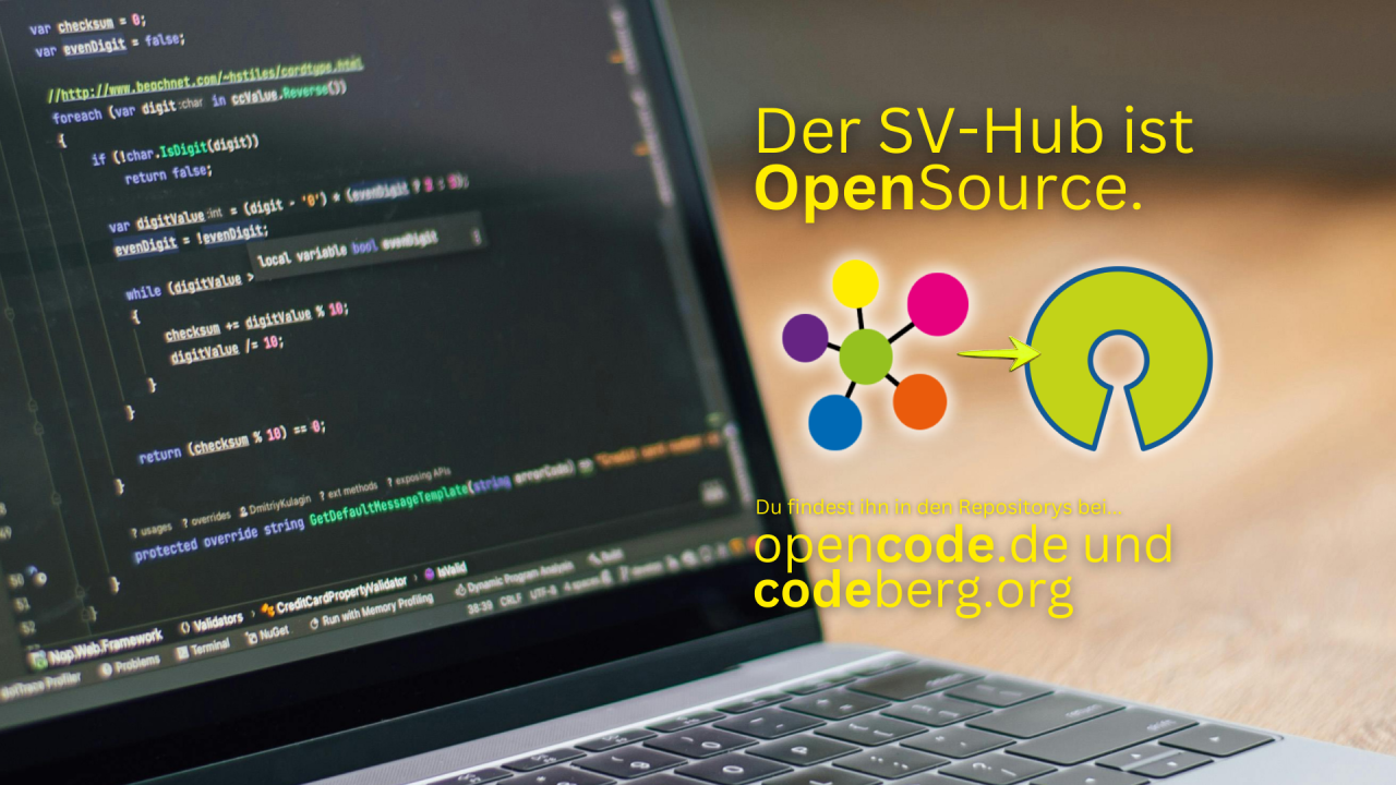 Der SV-Hub ist OpenSource
